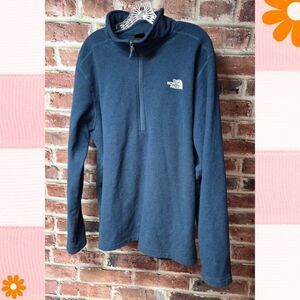 The North Face 1/4 Zip Cap Rock Fleece | Men’s XL | Navy Midweight Sweatshirt
